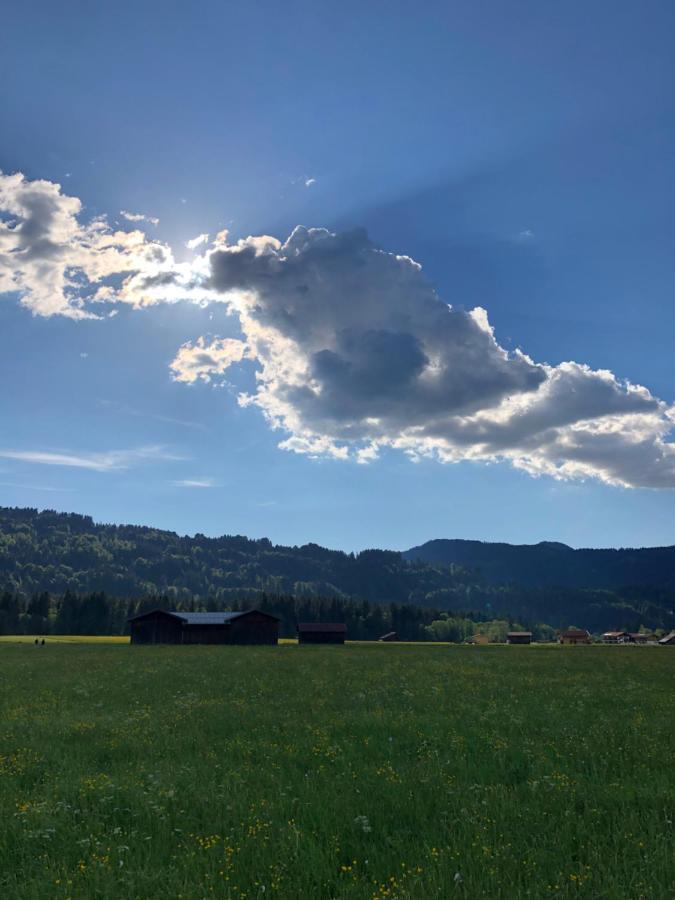 Bergpanorama Lägenhet Oberstdorf Exteriör bild